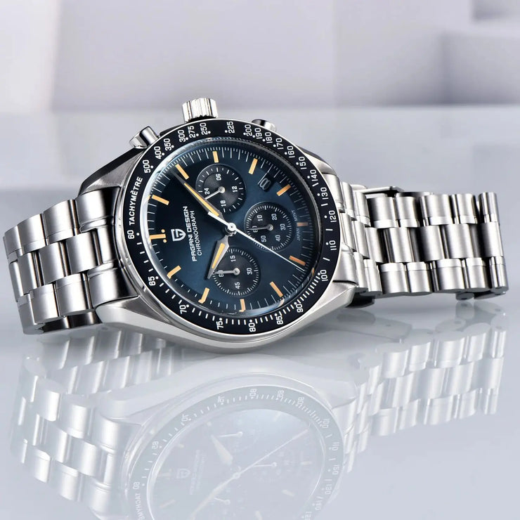 Montre Homme PAGANI DESIGN 2025 Quartz Chronographe Moonwatch