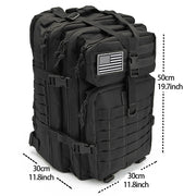 Sac à Dos Tactique QT&QY 30/50L Randonnée & Voyage