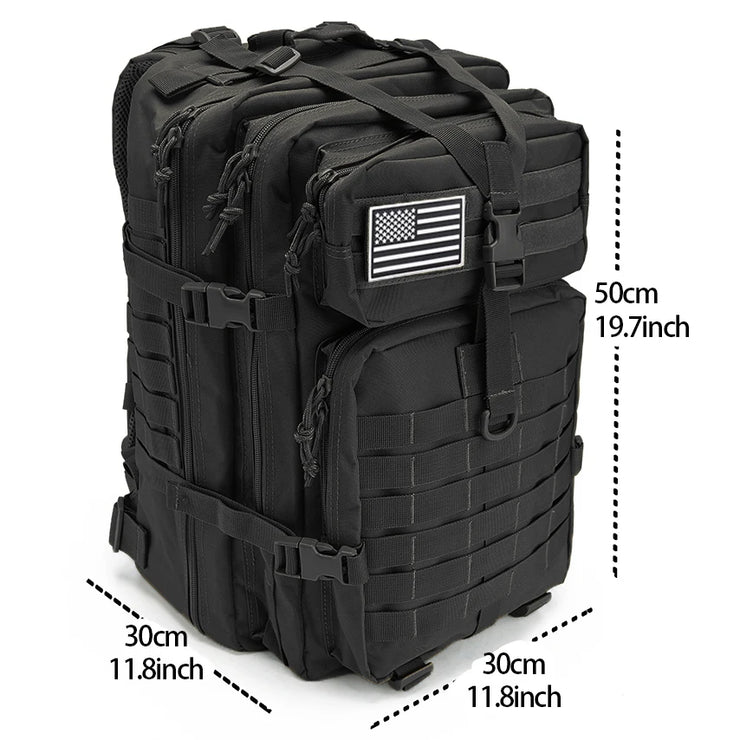 Sac à Dos Tactique QT&QY 30/50L Randonnée & Voyage