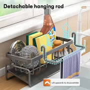 Rack Divine Utensil Sink Storage Rac Égouttoir de cuisine en forme de tête de dragon, support de rangement pour éponge, chiffon à vaisselle, ustensile divin, évier