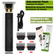 T9 Cordless Electric Hairber Shaver Hair Trimer Home Appliances Travel Barber Razors Shaving Machine for Men Trimmer Man.T9 Coiffure électrique sans fil Cointe-cheveux Découpeur à domicile Éliances de voyage Barber Razors Machine à raser pour hommes.