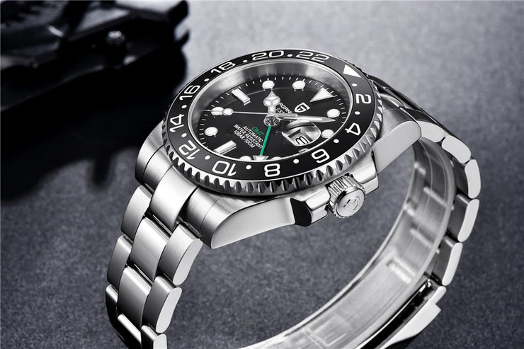 Montre Homme PAGANI DESIGN GMT Automatique 40mm Céramique