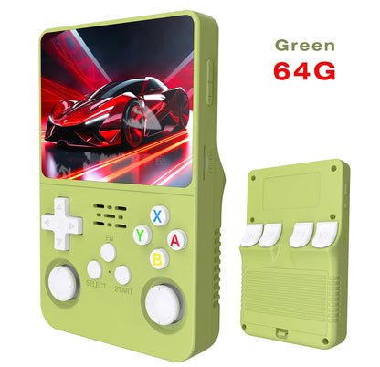 BOYHOM R36S Retro Handheld Video Game Console Linux System 3.5 Inch IPS Screen R35s Pro Portable Pocket Video Player 64GB Games.BOYHOM R36S Rétro Console de jeu vidéo portable Linux System 3.5 Inch IPS Screen R35s Pro Portable Pocket Video Player 64 Go