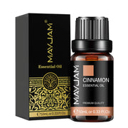 MAYJAM 10ML Essential Oil Lavender Jasmine Eucalyptus Vanilla Sandalwood Bergamot Rosemary Citronella Cinnamon Fragrance Oil.huile essentielle de lavande jasmin huile essentielle de lavande  huile de parfum de bergamote  huile de parfum de bergamote  🍋