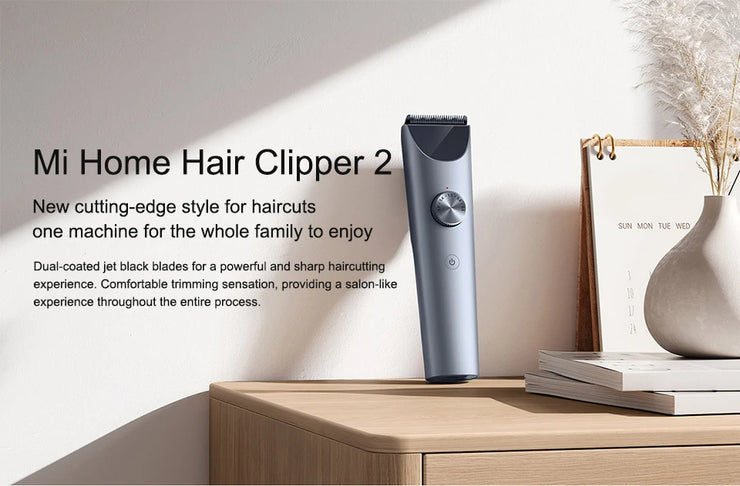 Xiaomi Mijia Hair Clipper 2 Hair Trimmer Professional Beard Cut Machine IPX7 Waterproof Wireless Haircut Machine Mijia Clipper 2.Xiaomi Mijia Hair Clipper 2 Coupe de barbe professionnelle coupe-cheveux IPX7 Machine coupe-cheveux sans fil imperméable Mijia