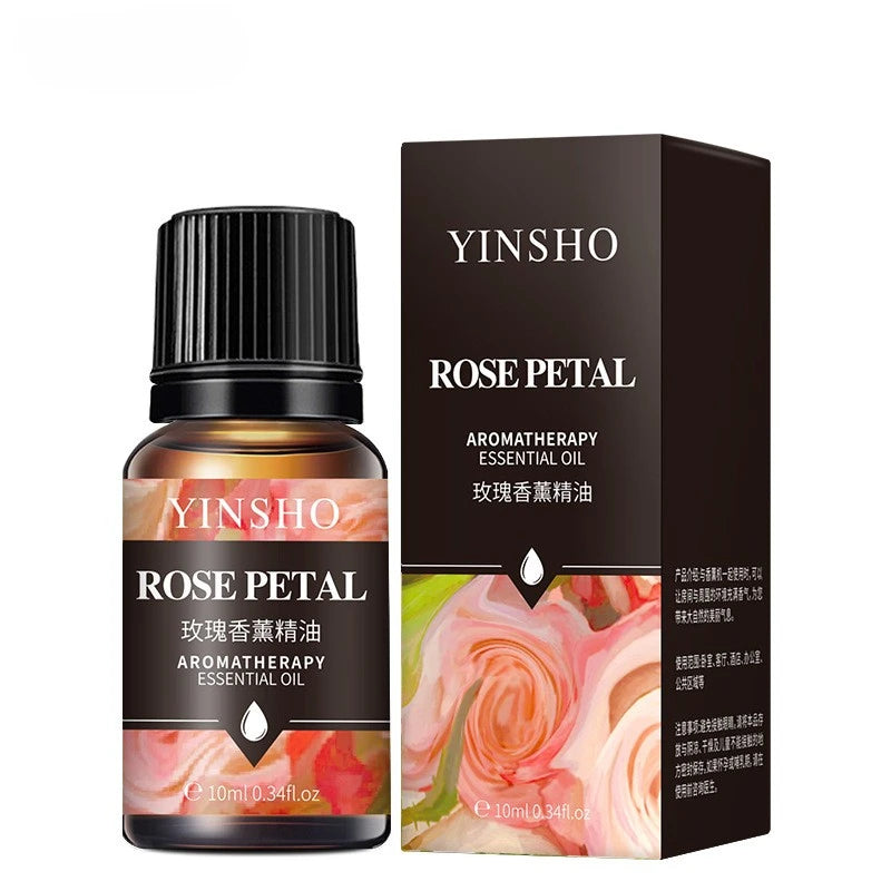 17 Flavors 10ml Essential Oils For Aroma Diffuser AirHumidifier Home Water-soluble Lavender Rose Eucalyptus  White Peach Oolong  17 Saveurs 10ml Huiles essentielles pour diffuseur d'arôme AirHumidifier Home Lavande soluble Rose Eucalyptus White Peach Oolo