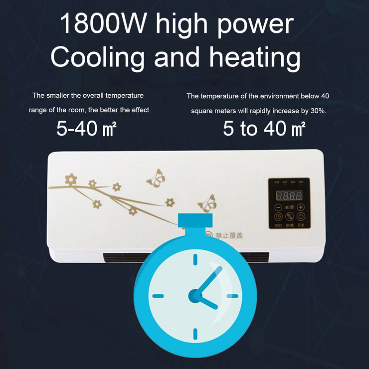 Climatiseur Mural Compact Chauffage & Refroidissement