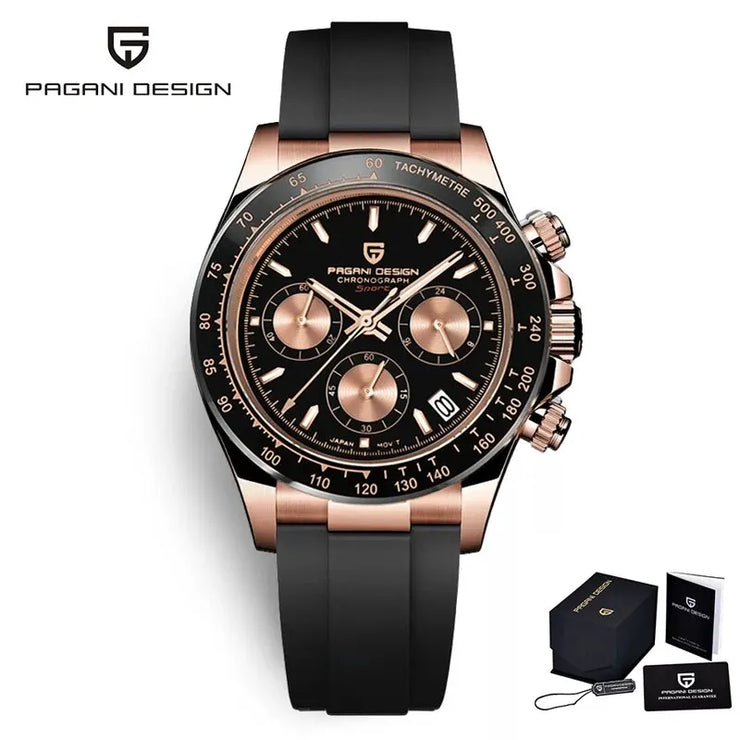 Montre Homme Quartz PAGANI DESIGN 2024 Chronographe Luxe