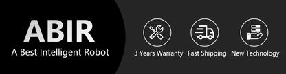 ABIR WD8 Robot Window Vacuum Cleaner,Dual Water Spray,Laser Sensor,Smart Home Glass Wall Wet Dry Cleaning ,APP&Remote Control.ABIR WD8 Robot Window Vacuum Cleaner, Dual Water Spray, Capteur laser, Nettoyage sec mural à sec en verre domestique intelligent,