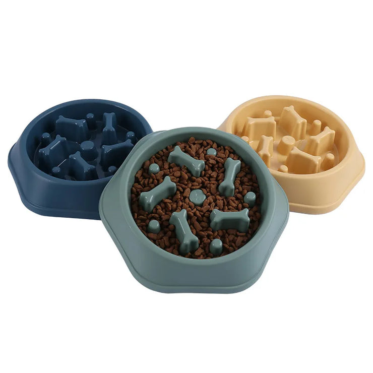 Gamelle Anti-Glouton Chien Antidérapante Slow Feeder