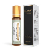 EUQEE 10ml Premium Men's Fragrance Oil For Car Diffuser Aromatherapy Vanilla Musk Leather Amber Romance Aroma Essential Oils.Huile de parfum pour hommes haut de gamme EUQEE 10ml pour l'aromathérapie de diffuseur de voiture Vanilla Musk Cuir Amber Romance