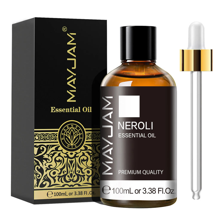 MAYJAM 1PCS 100ML Essential Oil with Dropper Sandalwood Lavender Eucalyptus Vanilla Aroma Oil For Humidifier Scent Candle Burner huile essentielle MAYJAM 1PCS 100ML avec huile de chandelier de lavande églucalyptus huile de vanille pour humidificateur brûl