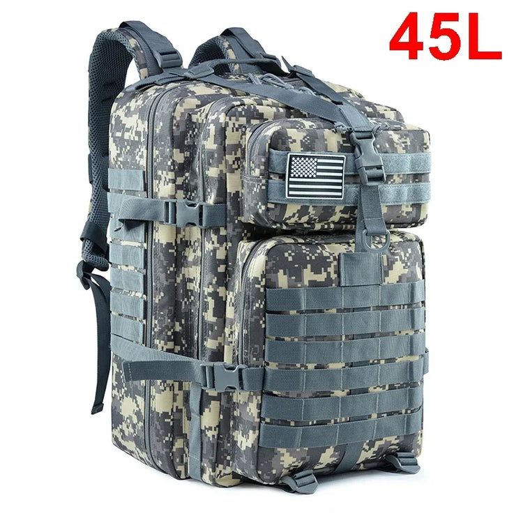 Sac à Dos Tactique QT&QY 30/50L Randonnée & Voyage