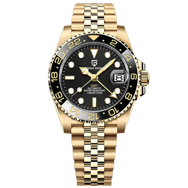 Montre Homme PAGANI DESIGN GMT Automatique 40mm Céramique