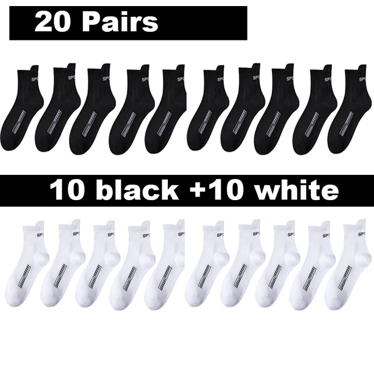 Chaussettes Homme Coton Respirant Sport & Casual 38-45