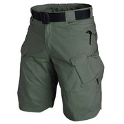 Men Urban Military Tactical Shorts Outdoor Waterproof Wear Resistant Cargo Shorts Quick Dry Multi pocket Plus Size Hiking Pants