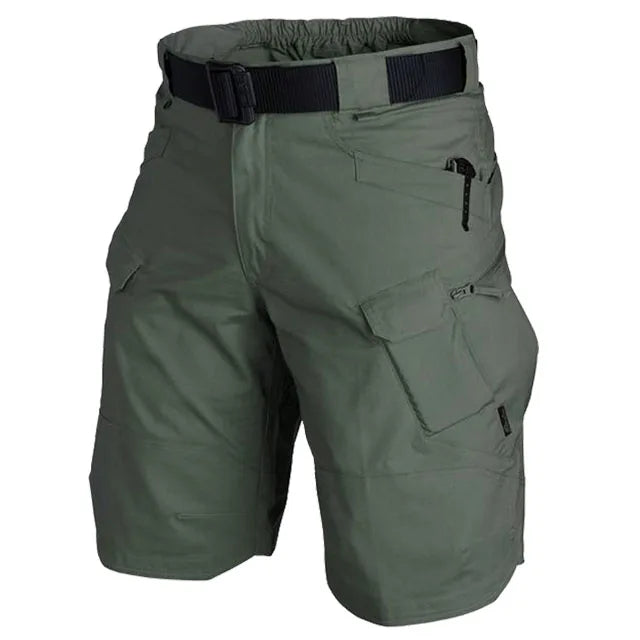 Men Urban Military Tactical Shorts Outdoor Waterproof Wear Resistant Cargo Shorts Quick Dry Multi pocket Plus Size Hiking Pants