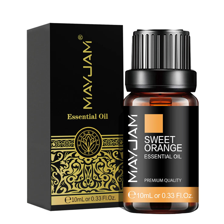 MAYJAM 10ML Essential Oil Lavender Jasmine Eucalyptus Vanilla Sandalwood Bergamot Rosemary Citronella Cinnamon Fragrance Oil.huile essentielle de lavande jasmin huile essentielle de lavande  huile de parfum de bergamote  huile de parfum de bergamote  🍋