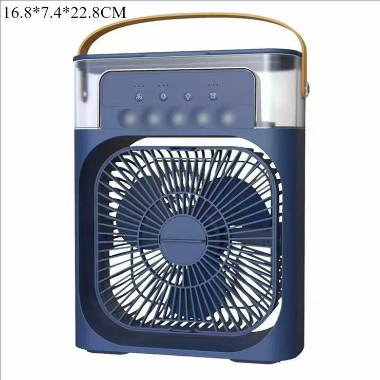 Mini Climatiseur 3en1 2025 Ventilateur Rafraîchisseur Humidificateur LED