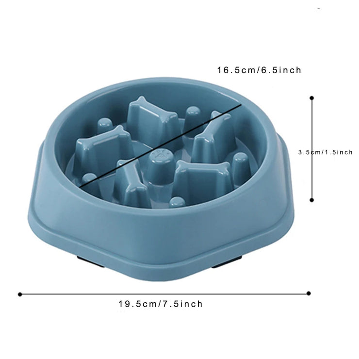 Gamelle Anti-Glouton Chien Antidérapante Slow Feeder