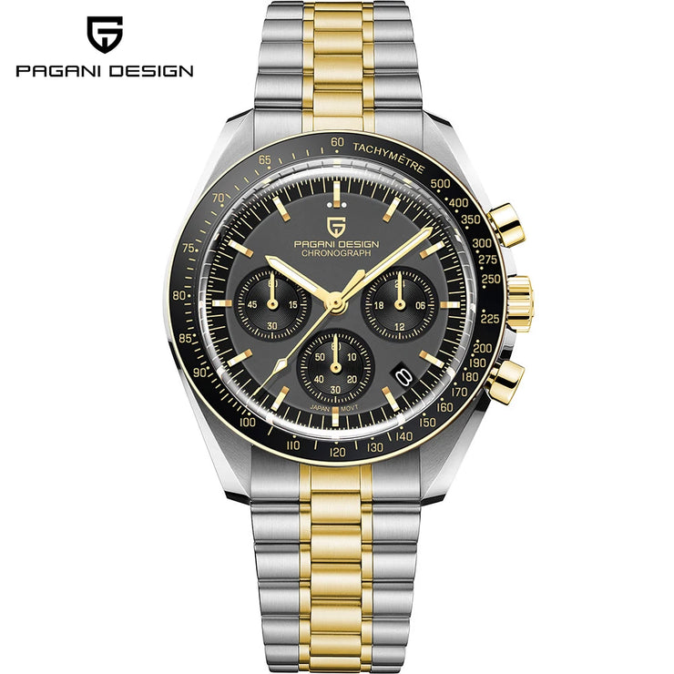 Montre Homme PAGANI DESIGN 2025 Quartz Chronographe Moonwatch