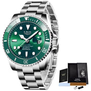 Montre Homme LIGE Luxe Étanche 30ATM Quartz