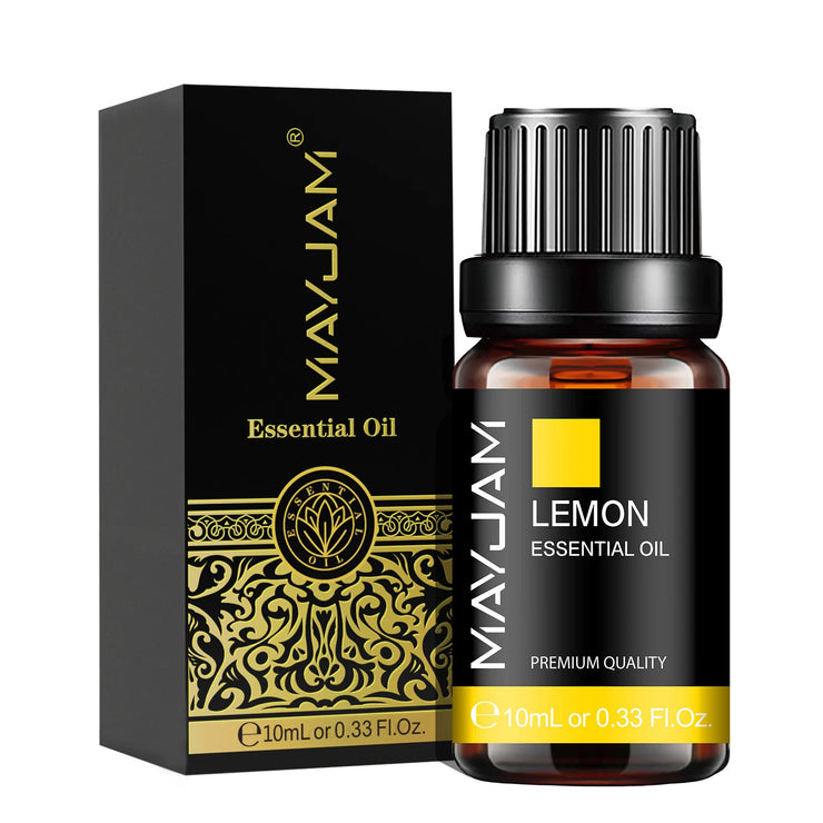 MAYJAM 10ML Essential Oil Lavender Jasmine Eucalyptus Vanilla Sandalwood Bergamot Rosemary Citronella Cinnamon Fragrance Oil.huile essentielle de lavande jasmin huile essentielle de lavande  huile de parfum de bergamote  huile de parfum de bergamote  🍋