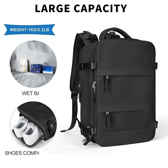 Sac à Dos Business & Voyage Homme/Femme 40x20x25 Étanche