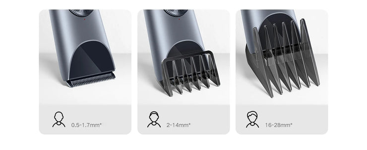 XIAOMI MIJIA Hair Clipper 2 Cutting Machine Trimmer Professional Clippers Titanium Alloy Blade Rechargeable Barber Shaver Cutter.XIAOMI MIJIA Hair Clipper 2 Couper Machine Clippers Professionnels Lame en alliage Titanium Rechargeable Barber Cutter.