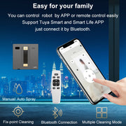 Robot Nettoyeur de Vitres ABIR WD8 Intelligent avec Télécommande & App