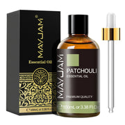 MAYJAM 1PCS 100ML Essential Oil with Dropper Sandalwood Lavender Eucalyptus Vanilla Aroma Oil For Humidifier Scent Candle Burner huile essentielle MAYJAM 1PCS 100ML avec huile de chandelier de lavande églucalyptus huile de vanille pour humidificateur brûl