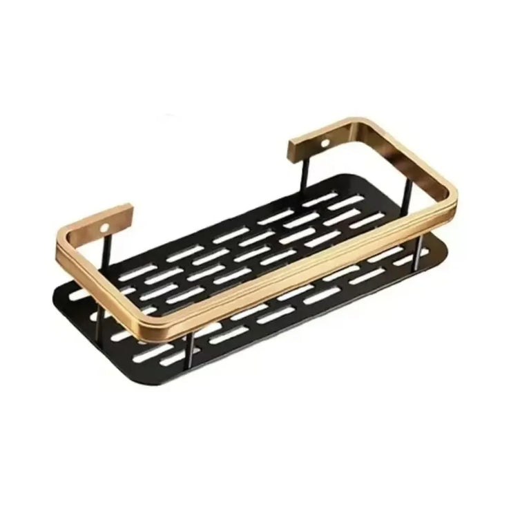 Étagère de Salle de Bain Murale Sans Perçage Aluminium