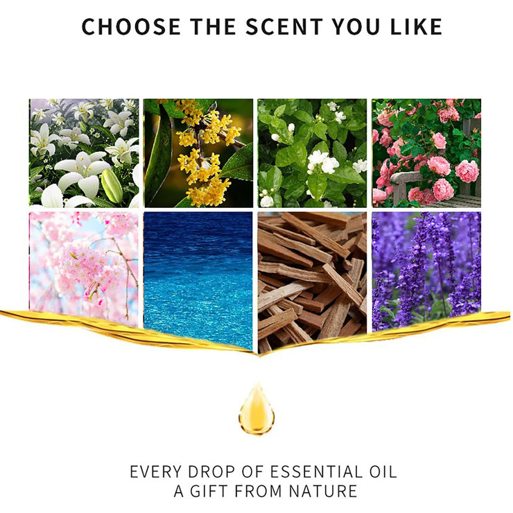 Essential Oil Water Soluble for Aromatherapy Diffuser Humidifier Room Fresheners Stress Relief Rose Lily Lavender Freesia 10ml.Huile essentielle Huile Soluble pour Aromathérapie Diffuser Humidifier Room Fresheners Stress Relief Rose Lily Lavender Freesia