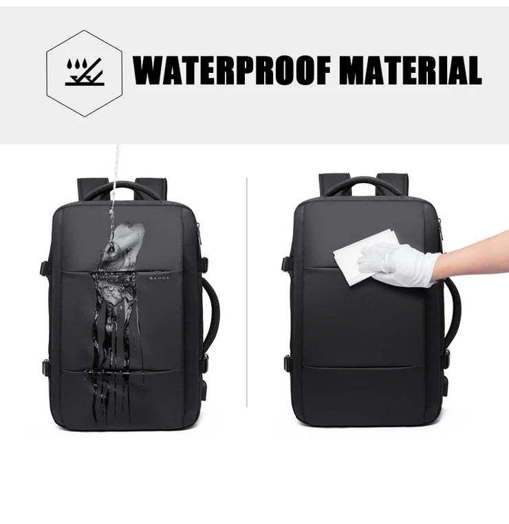 Sac à Dos BANGE Voyage & Business Homme USB Étanche 17.3’’