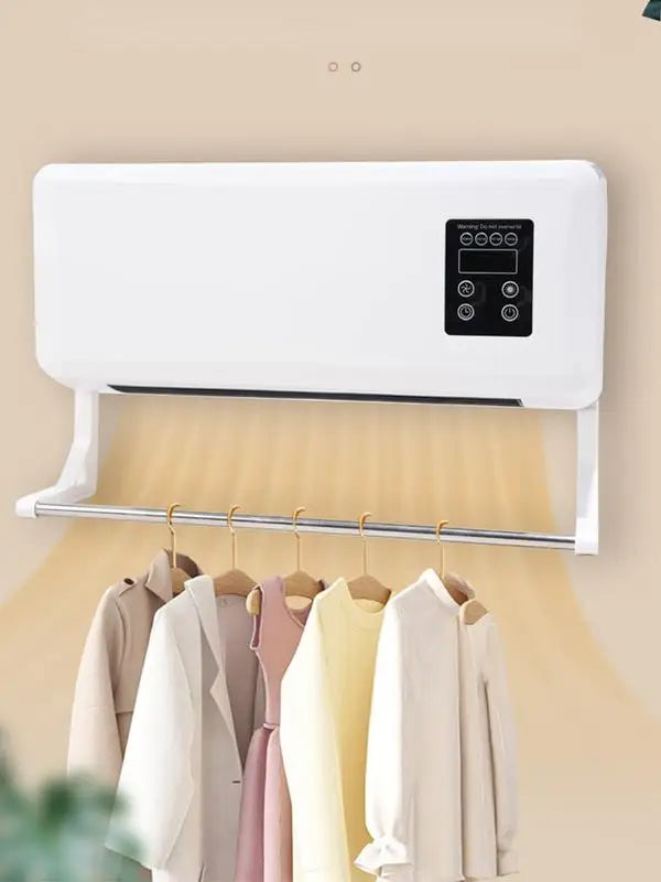 Climatiseur Mural Portable Mini Froid & Chaleur avec Télécommande