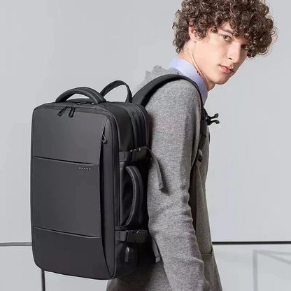BANGE Travel Backpack Men Business Backpack School Expandable USB Bag Large Capacity 17.3 Laptop Waterproof Fashion Backpack.BANGE Travel Backpack Hommes Backpack School Sac USB Expansible Grande capacité 17,3 Laptop Waterproof Fashion Backpack.