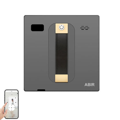 ABIR WD8 Robot Window Vacuum Cleaner,Dual Water Spray,Laser Sensor,Smart Home Glass Wall Wet Dry Cleaning ,APP&Remote Control.ABIR WD8 Robot Window Vacuum Cleaner, Dual Water Spray, Capteur laser, Nettoyage sec mural à sec en verre domestique intelligent,