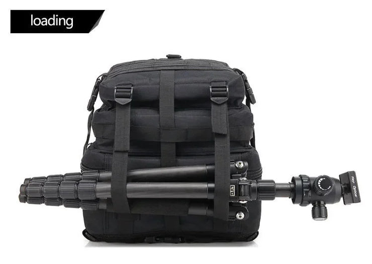 Sac à Dos Tactique QT&QY 30/50L Randonnée & Voyage