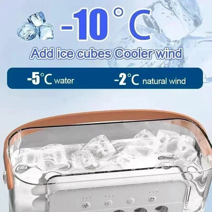 Climatiseur Mini 3en1 Ventilateur Rafraîchisseur Humidificateur LED
