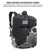 Sac à Dos Tactique QT&QY 30/50L Randonnée & Voyage