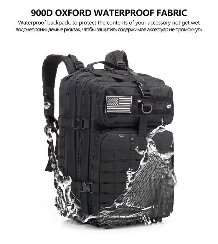 Sac à Dos Tactique QT&QY 30/50L Randonnée & Voyage