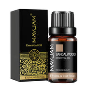 MAYJAM 10ML Essential Oil Lavender Jasmine Eucalyptus Vanilla Sandalwood Bergamot Rosemary Citronella Cinnamon Fragrance Oil.huile essentielle de lavande jasmin huile essentielle de lavande  huile de parfum de bergamote  huile de parfum de bergamote  🍋