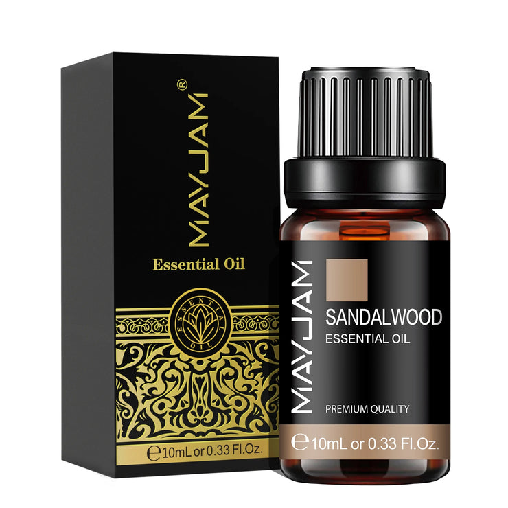MAYJAM 10ML Essential Oil Lavender Jasmine Eucalyptus Vanilla Sandalwood Bergamot Rosemary Citronella Cinnamon Fragrance Oil.huile essentielle de lavande jasmin huile essentielle de lavande  huile de parfum de bergamote  huile de parfum de bergamote  🍋