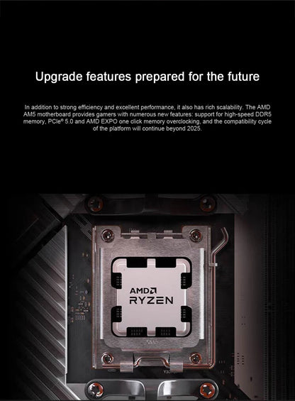 AMD Ryzen 7 7700x R7 7700x 4.5 GHz 8-Core 16-Thread CPU Processor 5NM L3=32M Socket AM5 Sealed Without cooler.AMD Ryzen 7 700 R7 7700 4,5 GHz Processeur processeur processeur CPU 16 fils 8 NM L3 = 32 M Socket AM5 Scellé sans refroidisseur.
