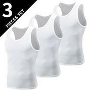 Débardeur Homme Classique Noir & Blanc Sport Plus Size