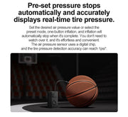 Xiaomi Mijia Portable Air Compressor 2/2D Digital Tire Inflator Electric Air Pump With LED Lamp for Car Motorcycles Bicycles. Xiaomi Mijia Portable Air Compressor 2/2D Digital Tire Inflator Pompe à air électrique avec lampe LED pour motos.