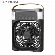 Mini Climatiseur 3en1 2025 Ventilateur Rafraîchisseur Humidificateur LED