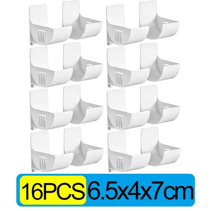 2/8pcs Trash Bags Shelf Holder Wall Mounted Plastic Bag Film Container DispenserGarbage Bag Storage Box Organizer For Kitchen.20/2pcs Trash Bags porte-étagère mur Monté film plastique film de poche Dispenser Dispenser Dispanage Bag Stockage Box Organisat