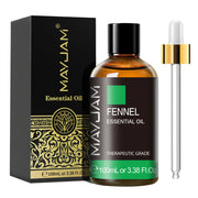 MAYJAM 1PCS 100ML Essential Oil with Dropper Sandalwood Lavender Eucalyptus Vanilla Aroma Oil For Humidifier Scent Candle Burner huile essentielle MAYJAM 1PCS 100ML avec huile de chandelier de lavande églucalyptus huile de vanille pour humidificateur brûl