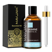 MAYJAM 1PCS 100ML Essential Oil with Dropper Sandalwood Lavender Eucalyptus Vanilla Aroma Oil For Humidifier Scent Candle Burner huile essentielle MAYJAM 1PCS 100ML avec huile de chandelier de lavande églucalyptus huile de vanille pour humidificateur brûl